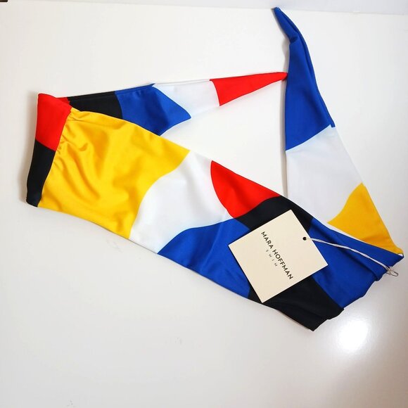 SPF 50 Mara Hoffman Abigail Bandeau  Top - Picture 7 of 9